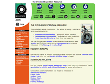 Tablet Screenshot of go-overland.com